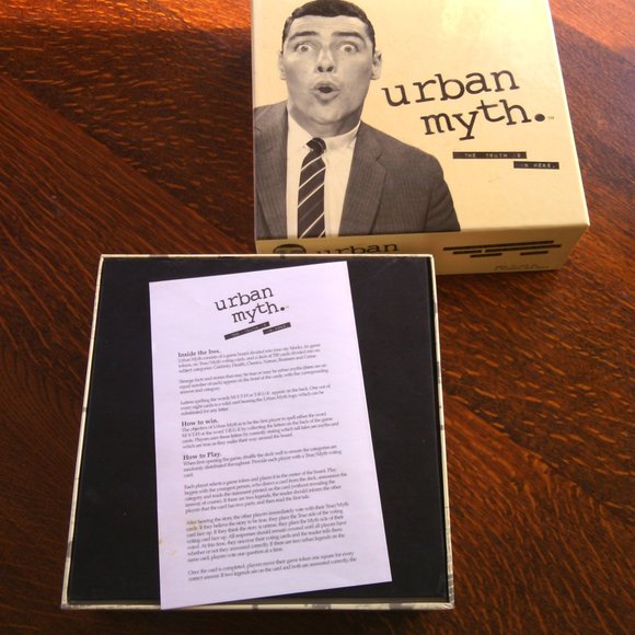Urban Myth Board Game "MYTH" or "TRUE" Celebrity Health Classics Nature Business - Picture 8 of 16